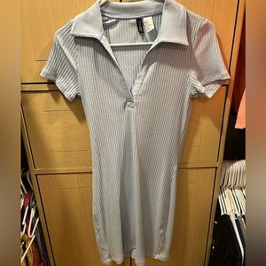 A cute light blue collar dress from divided by H&M